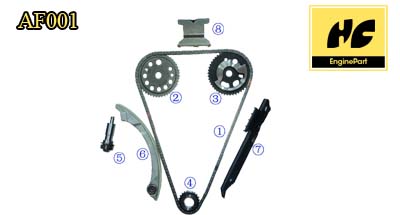 alfa romeo spider Timing chain kit