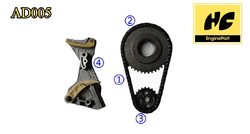 Audi A4 Oil Pump Chain tensioner kit