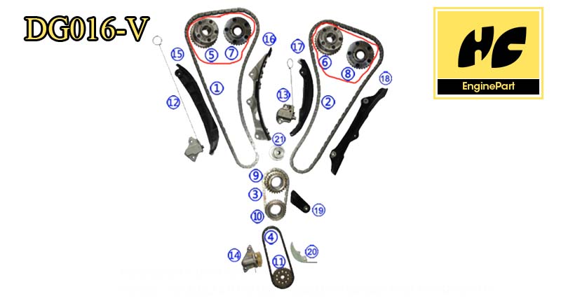 dodge ram Timing chain kit