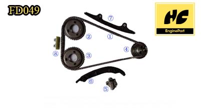 Ford Transit 2.2L Timing Chain Kit