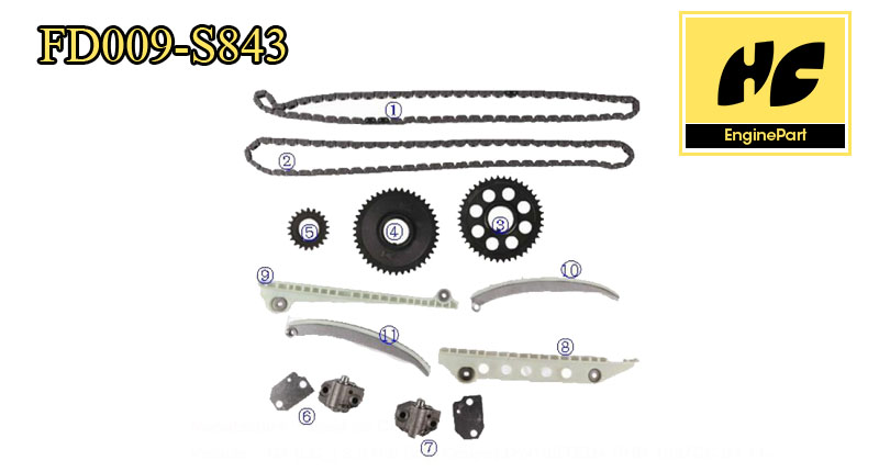 2006 Mustang Timing Chain Kit