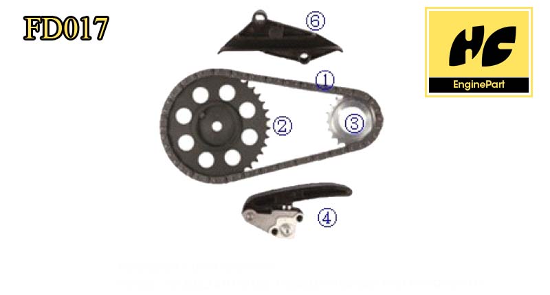 Ford Ranger Timing Chain Kit