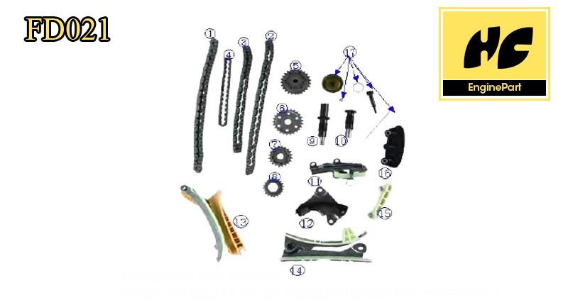 2002 Ford Explorer Timing Chain Kit