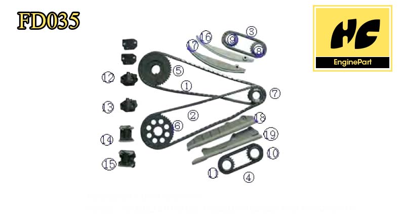 Ford Truck 4.6L Timing Chain Kit