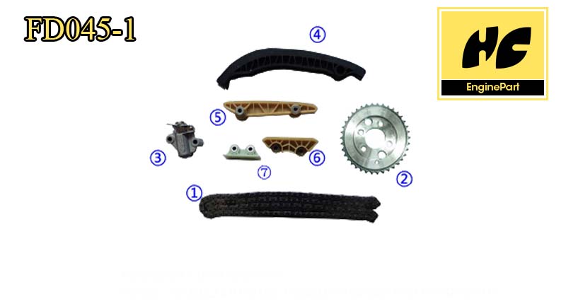 Ford Trans V.347 Timing Chain Kit