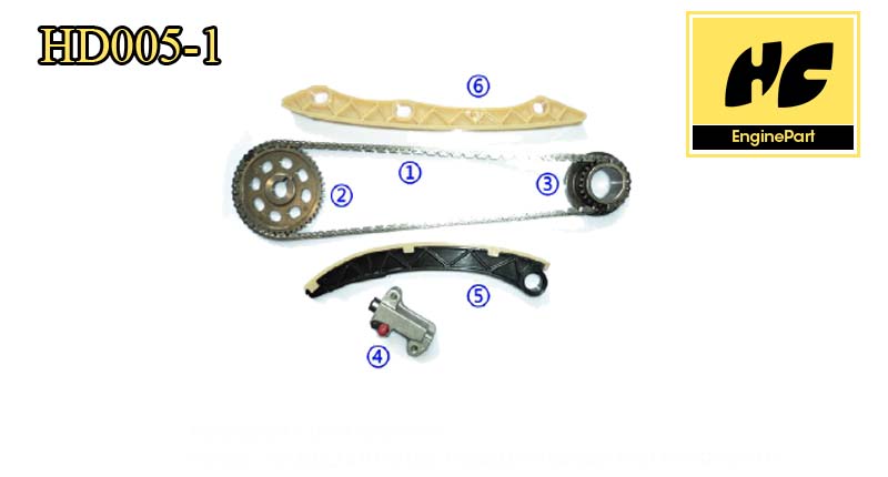 2006 Honda Civic Timing Chain Kit