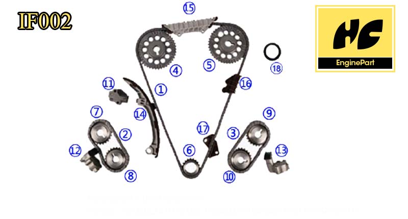 Infinity Vq30De Timing Chain Kit