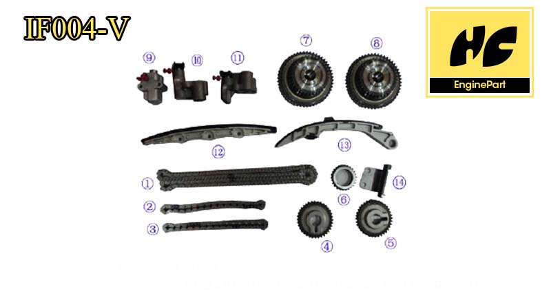 2006 Infiniti G35 Timing Chain Kit