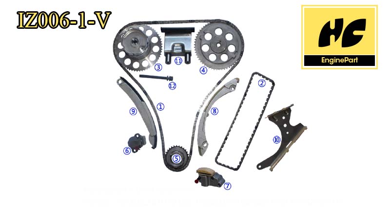 Isuzu Ascender 2006 Timing Chain Kit