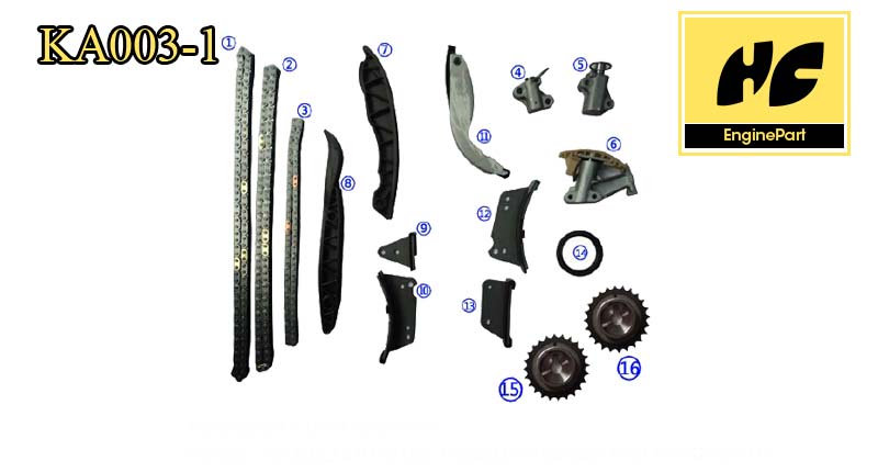 Tucson 2009 Timing Chain Kit