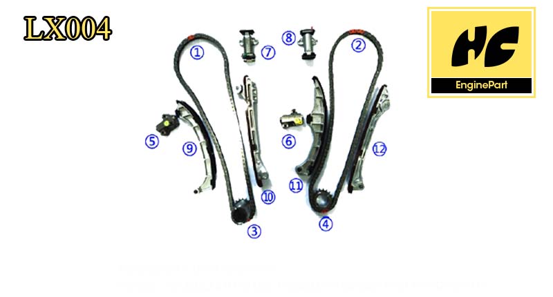 Gs460 Base Timing Chain Kit