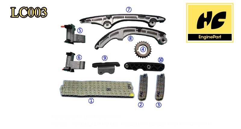 Lincoln Mks Timing Chain Kit