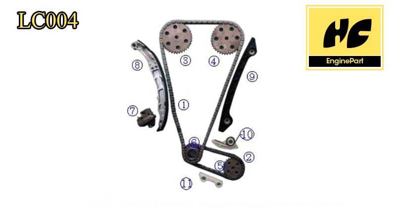 Mariner Timing Chain Kit