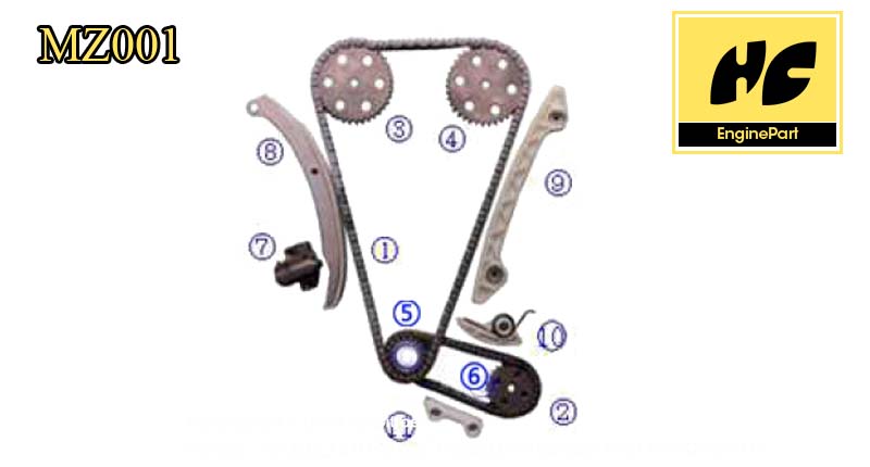 Mazda 3 2.0 Timing Chain Kit