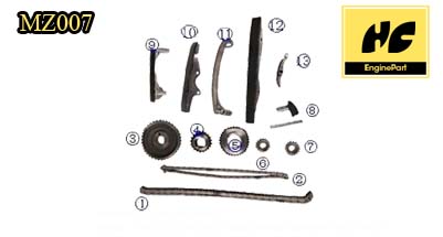 Mazda B2600 Timing Chain Kit