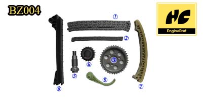 Mercedes OM668.940 Timing Chain Kit