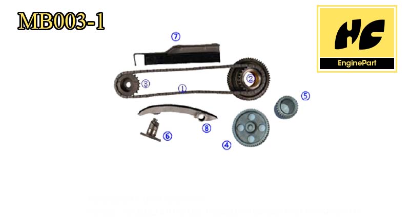 Montero Timing Chain Kit