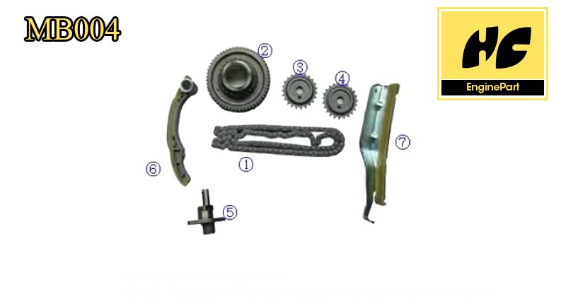 4M42 Timing Chain Kit