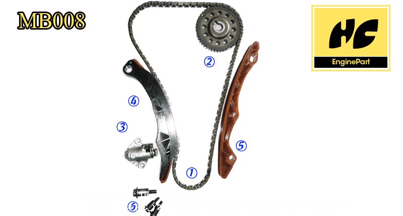 Mirage Rage I3 Timing Chain Kit