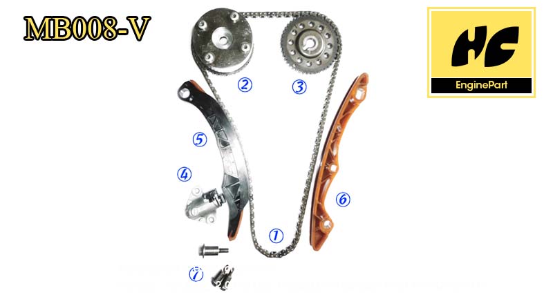 Mitsubishi Accessories Timing Chain Kit