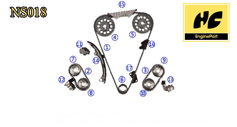 Nissan Cefiro Timing Chain Kit