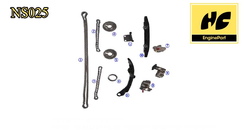 2007 Nissan Altima Timing Chain Kit