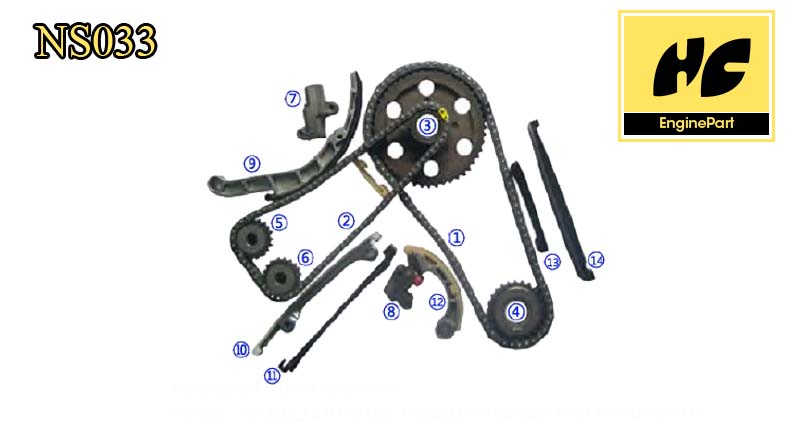 D22 Timing Chain Kit