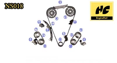 Cefiro Timing Chain Kit