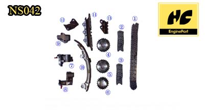 Nissan Vq35De 2001-04 Pathfider Timing Chain Kit