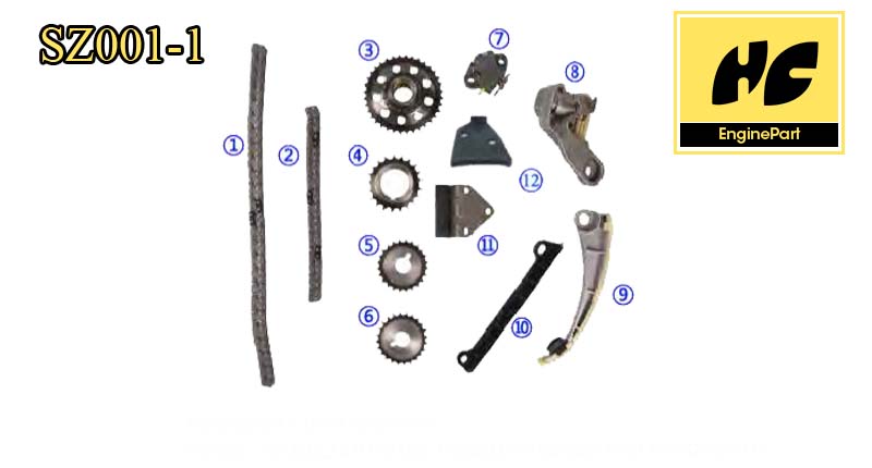 Suzuki Esteem Timing Chain Kit