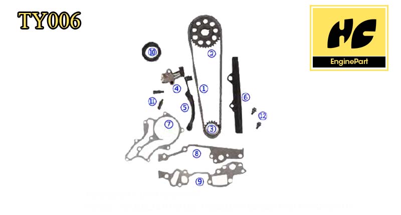 22R Timing Chain Kit