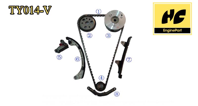 Toyota Yaris Timing Chain Kit