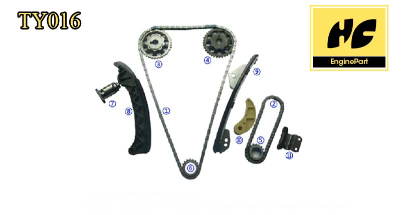 Toyota Parts Timing Chain Kit