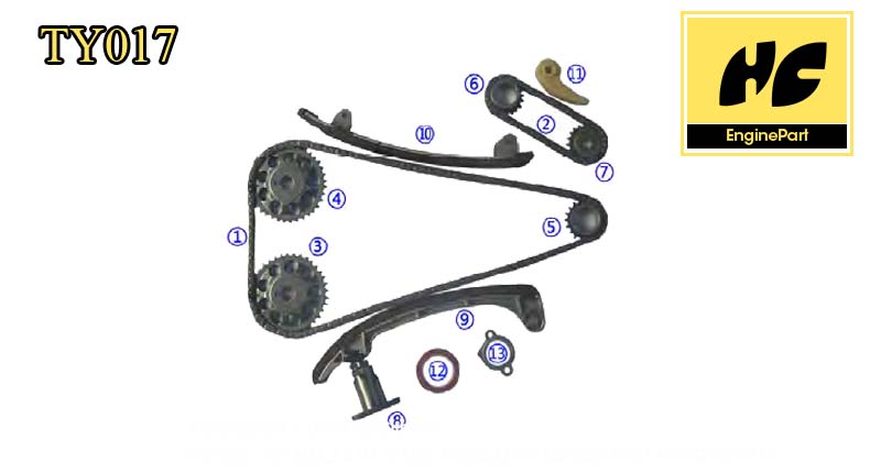 Rav4 Toyota Timing Chain Kit