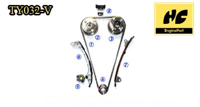 5Ar-Fe Timing Chain Kit