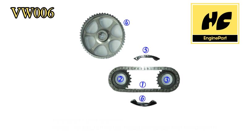 Bora Timing Chain Kit