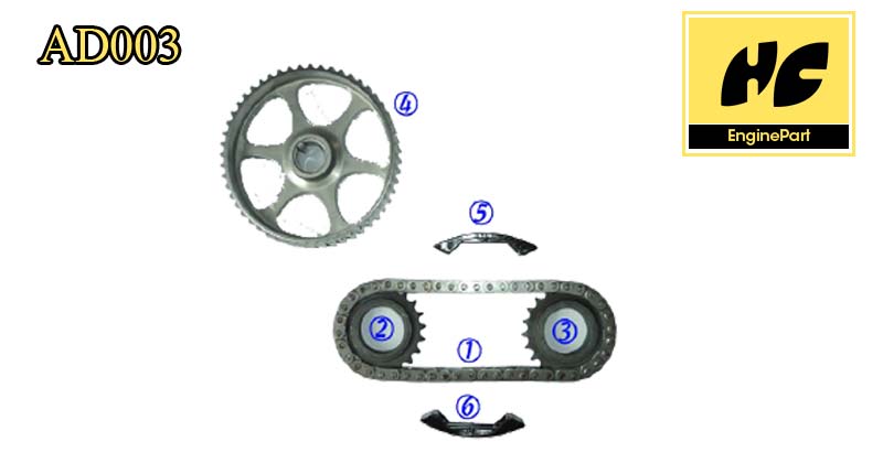 vw passat Timing chain kit